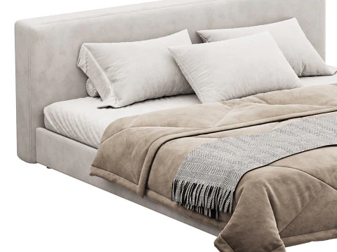 브로디 킹베드 3D 모델