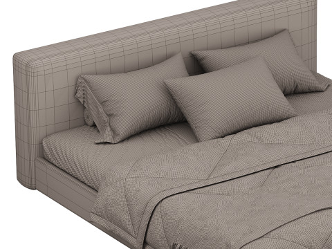 Brody King Bed 3Dモデル