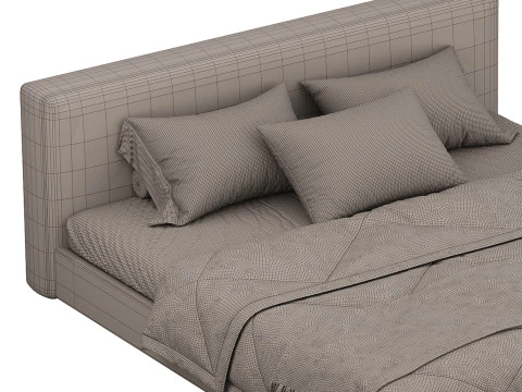 브로디 킹베드 3D 모델