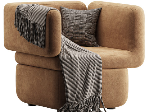Armchair Vento Model 3D