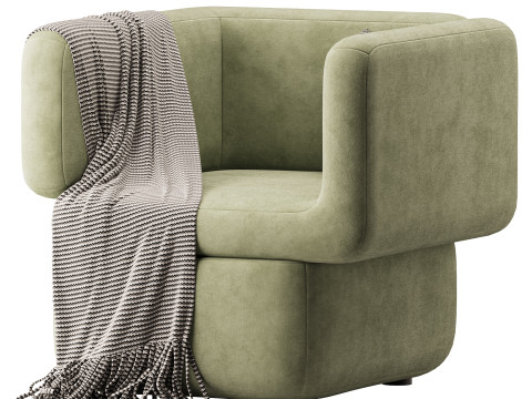 Armchair Vento 3D Model