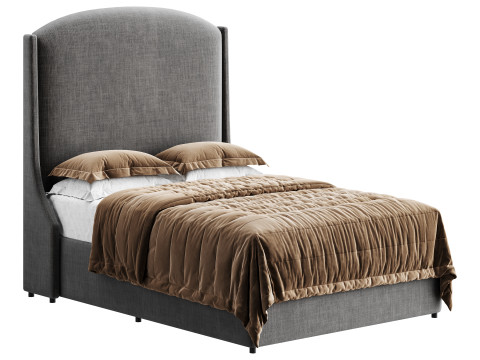 Audrey Bed Double Modelo 3D