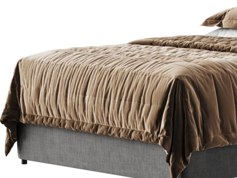 Audrey Bed Double 3D Model