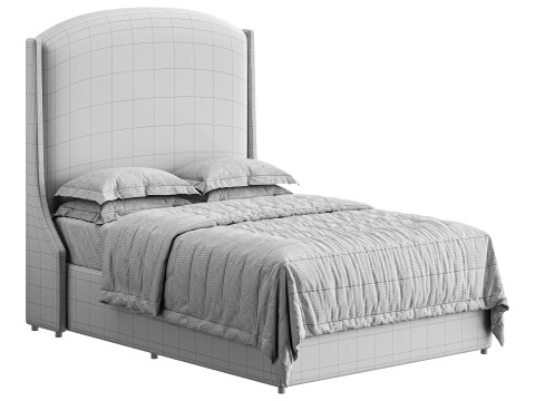 Audrey Bed Double Modelo 3D
