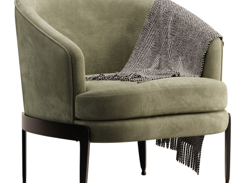Aurelia Chair Olive Modello 3D