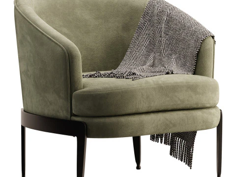 Aurelia Chair Olive 3D Model