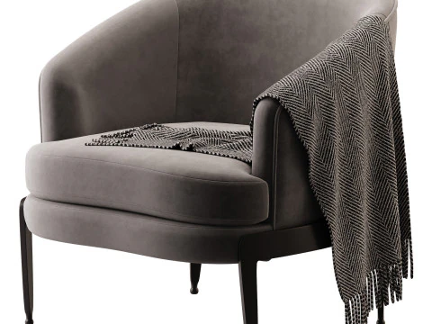 Aurelia Chair Olive 3D Model