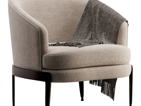 Aurelia Chair Olive 3D Model
