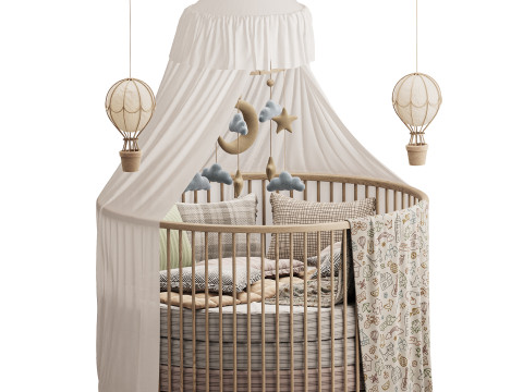 Baby bed 5 3D मॉडल