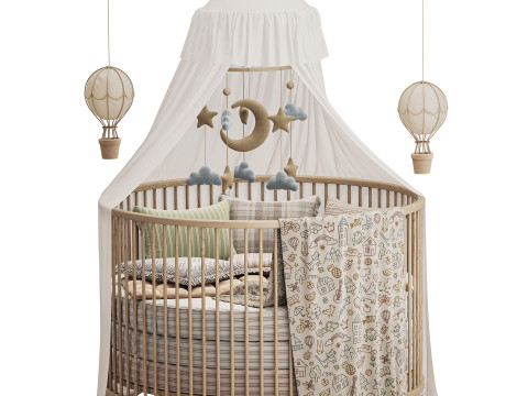 Baby bed 5 Modelo 3D