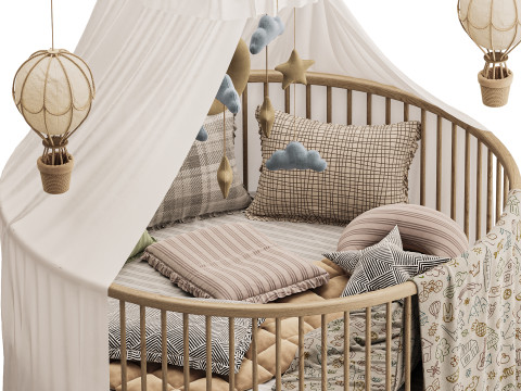 Baby bed 5 Modelo 3D