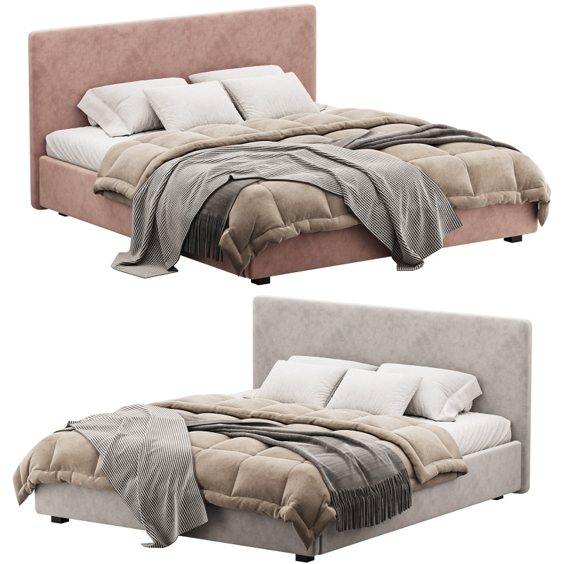 BED Beck Platform 3D 模型 .c4d .max .obj .3ds .fbx .stl .blend