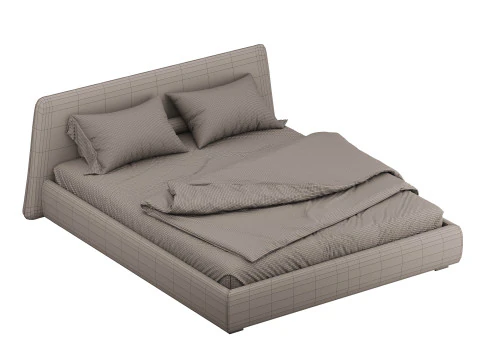 Letto Boca Slimbed Modello 3D