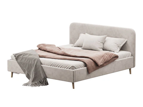 ベッド ライトシー 160 3Dモデル