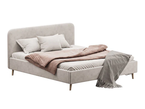 ベッド ライトシー 160 3Dモデル