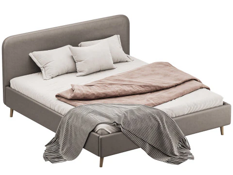 ベッド ライトシー 160 3Dモデル