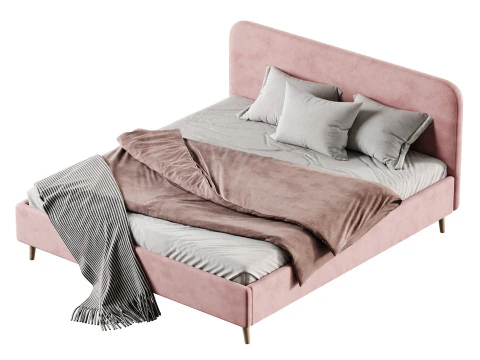 ベッド ライトシー 160 3Dモデル