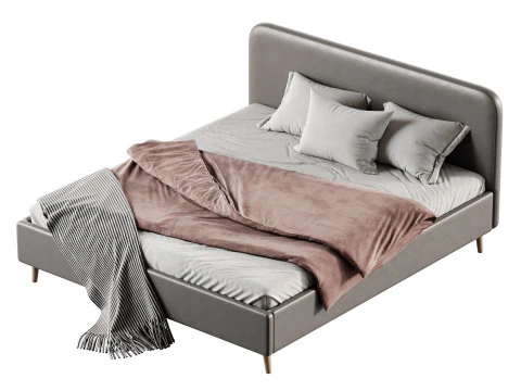 ベッド ライトシー 160 3Dモデル