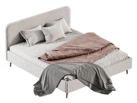 ベッド ライトシー 160 3Dモデル