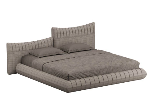 LETTO Arancione Bellavita Modello 3D
