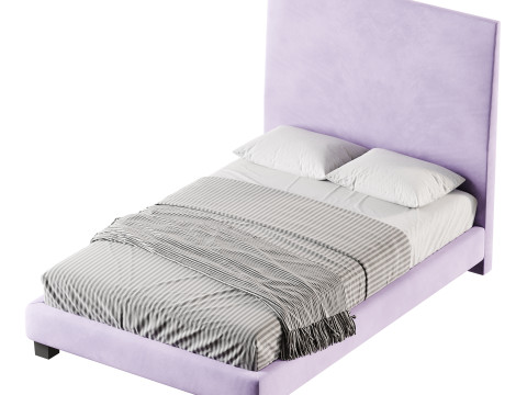BED purple Collection Prestige Modelo 3D