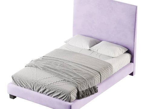 BED purple Collection Prestige 3D Model