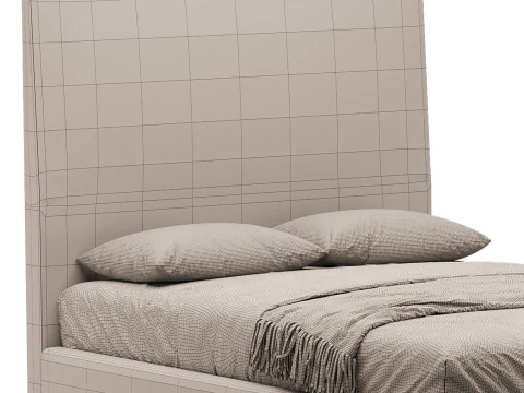 BED purple Collection Prestige 3D Model