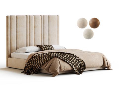 Bed WOODLAND 3D 모델