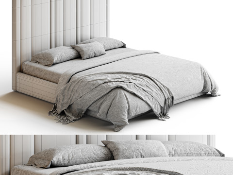 Bed WOODLAND 3D 모델