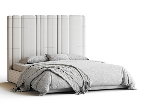 Bed WOODLAND 3D 모델
