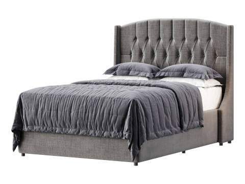 Charlotte Bed Single Modelo 3D