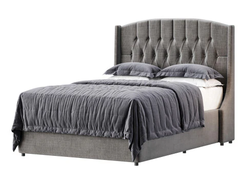 Ліжко Шарлотта Односпальне 3D Модель