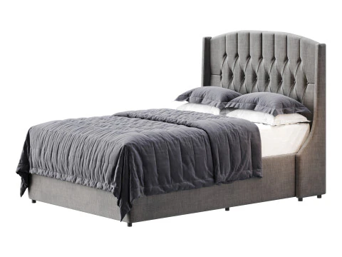 Ліжко Шарлотта Односпальне 3D Модель