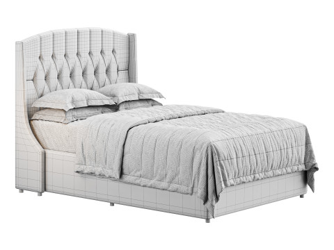 Charlotte Bed Single Modelo 3D
