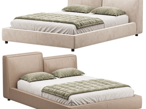 Double bed Misty by Ditre Italia Modelo 3D