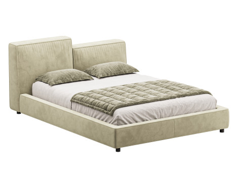 Double bed Misty by Ditre Italia Model 3D