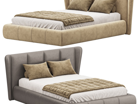 Double bed Opus by Ditre Italia Modelo 3D