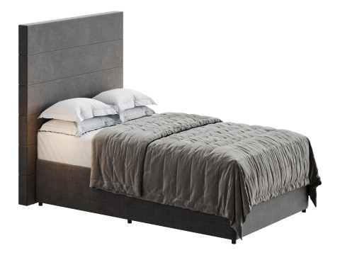 Drew Bed - Three Quarter Modello 3D