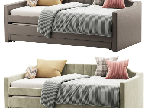 Rivestimento EUROCO Twin Size Modello 3D