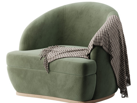 Four Hands Sandie Swivel Chair 3Dモデル