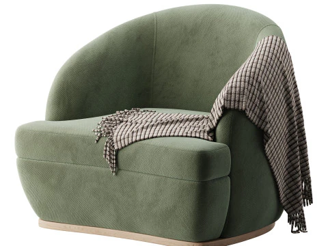 Four Hands Sandie Swivel Chair 3D Model