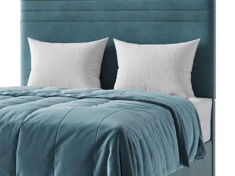 IGel Advance 2050i Divan Bed Set On Glides 3D Модель