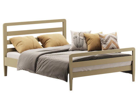 Kids Bed Darty 3D Model