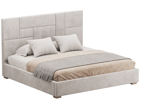 KIDS BED grey Wax 3Dモデル