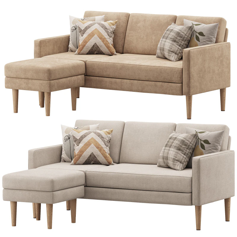 Ктаксон ДИВАН 3D Модель .c4d .max .obj .3ds .fbx .stl .blend