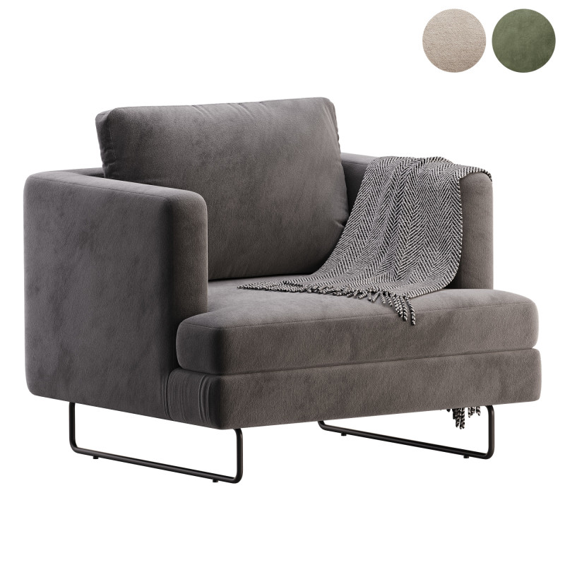 Armchair 12121 Modèle 3D .c4d .max .obj .3ds .fbx .stl .blend
