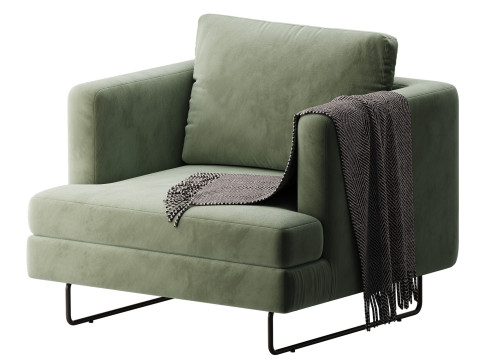 Armchair 12121 Modèle 3D