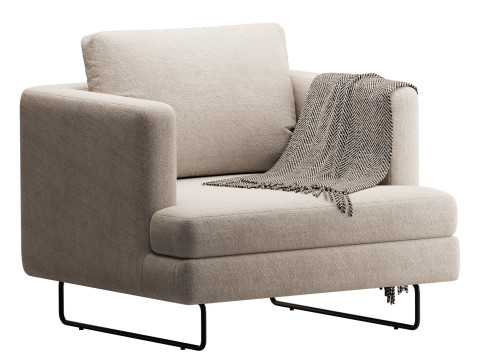 Armchair 12121 Modèle 3D