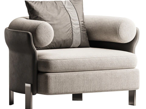 Fotel Mattia Model 3D