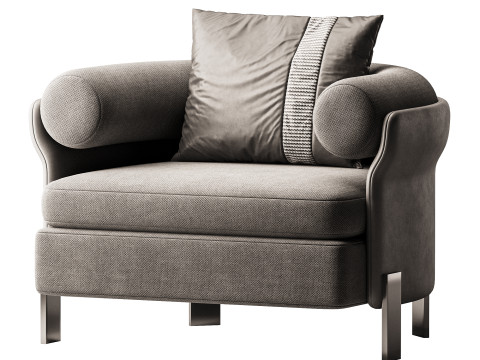 Mattia Armchair 3D Model